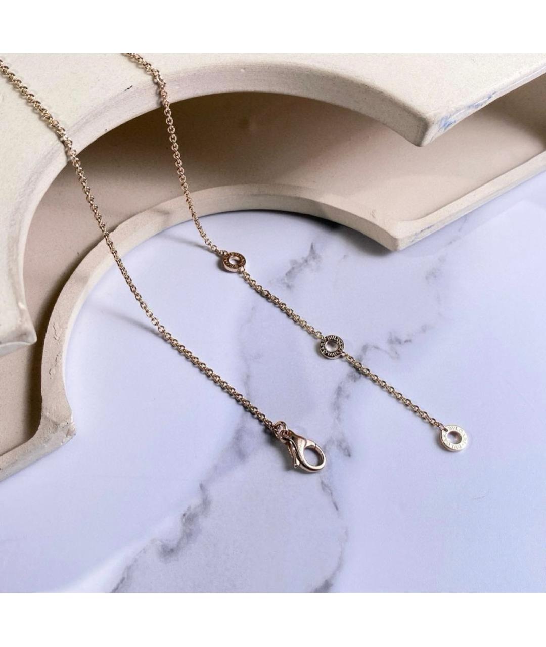 BVLGARI Мульти колье из розового золота, фото 4