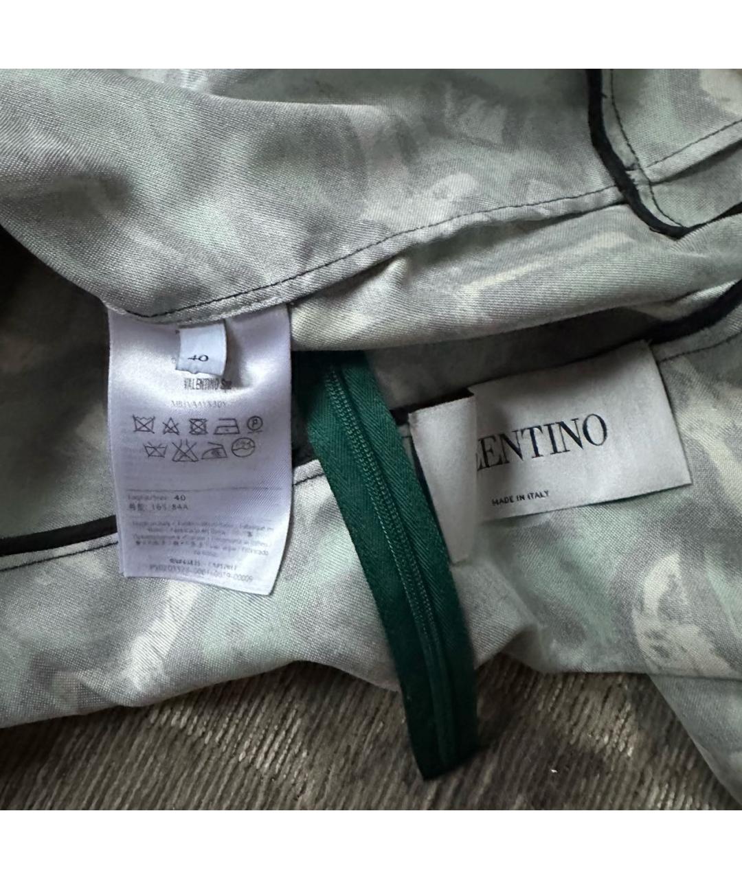 VALENTINO Зеленые коктейльное платье, фото 5