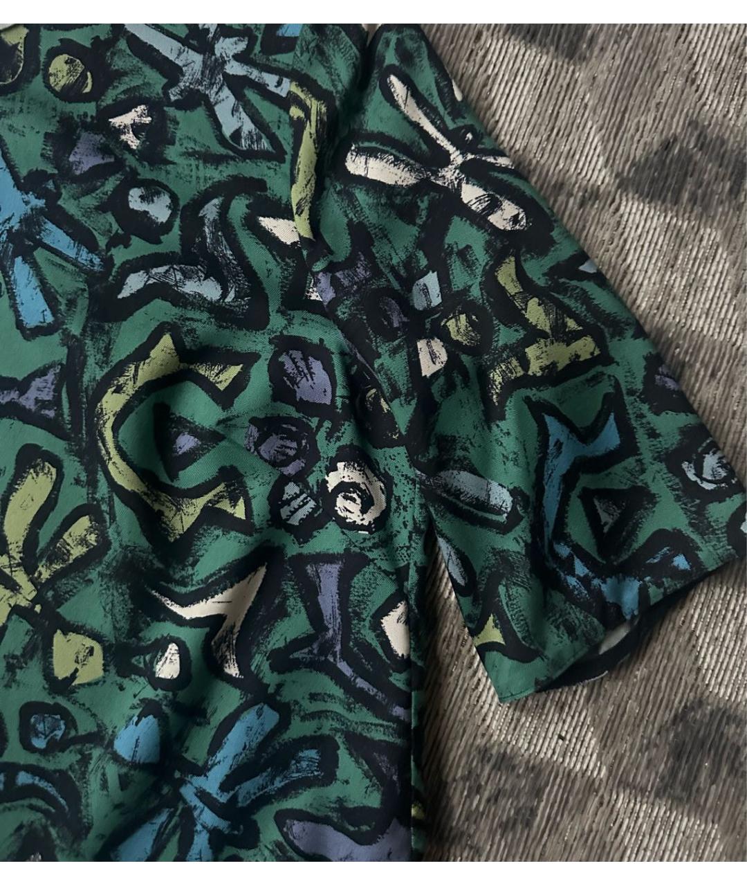 VALENTINO Зеленые коктейльное платье, фото 8