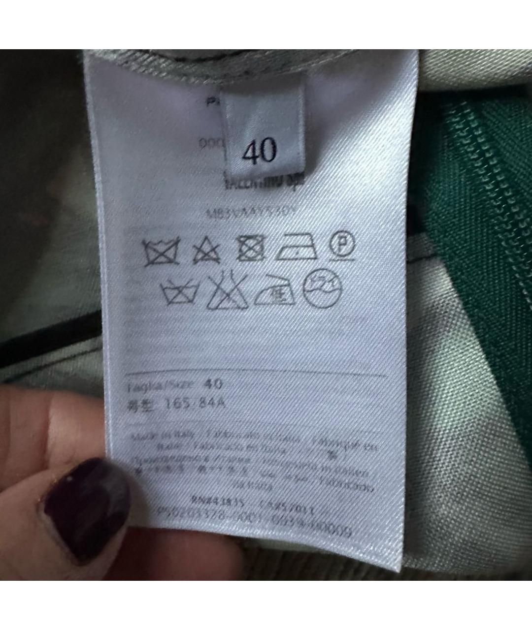 VALENTINO Зеленые коктейльное платье, фото 6