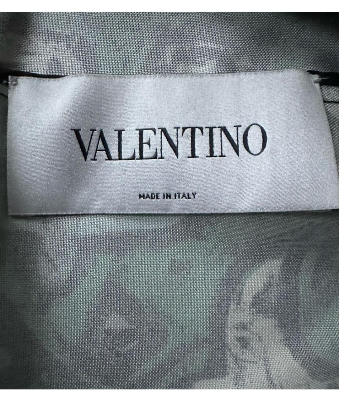 VALENTINO Зеленые коктейльное платье, фото 4