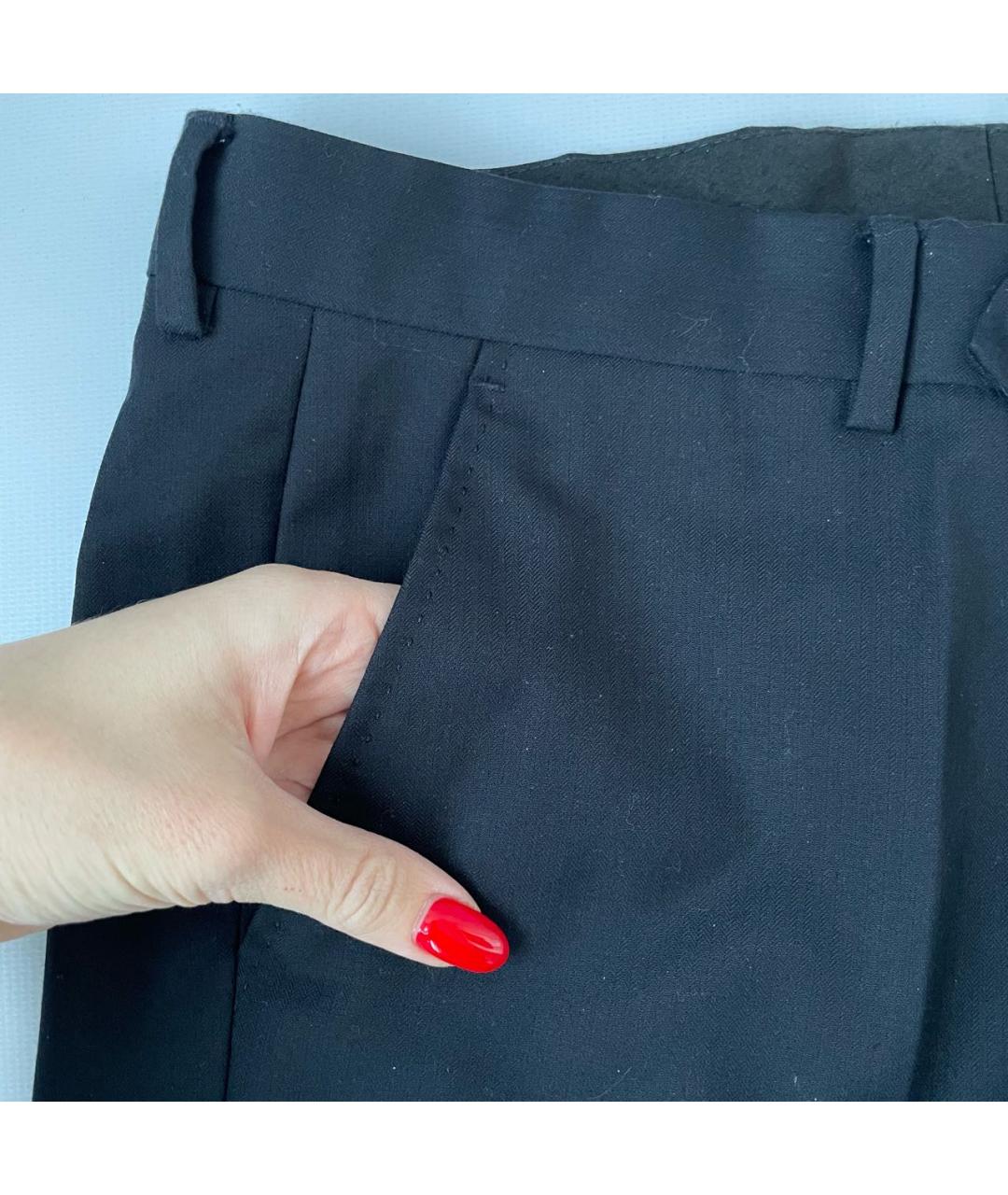 VALENTINO Полиэстеровые классические брюки, фото 5