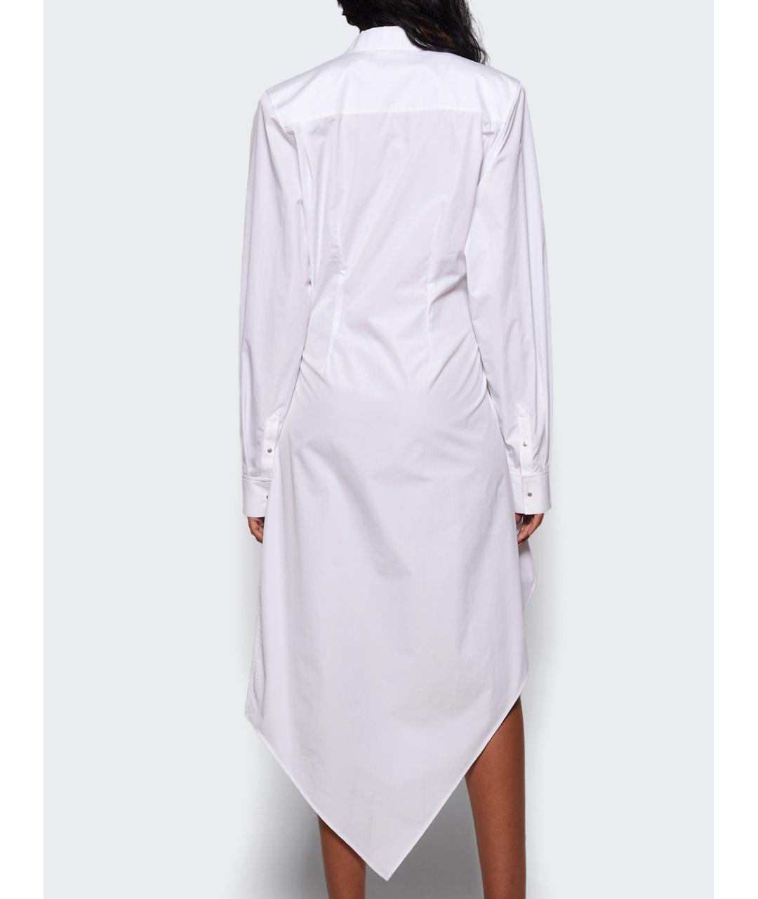 MUGLER Белое коктейльное платье, фото 7