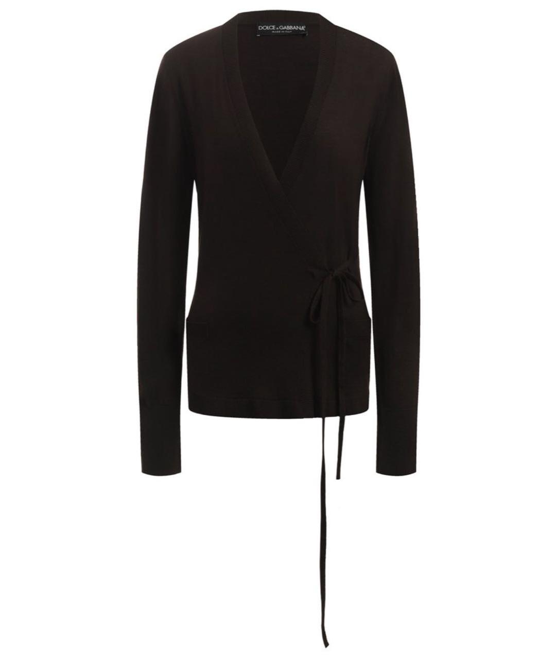 DOLCE&GABBANA Коричневый кардиган, фото 3