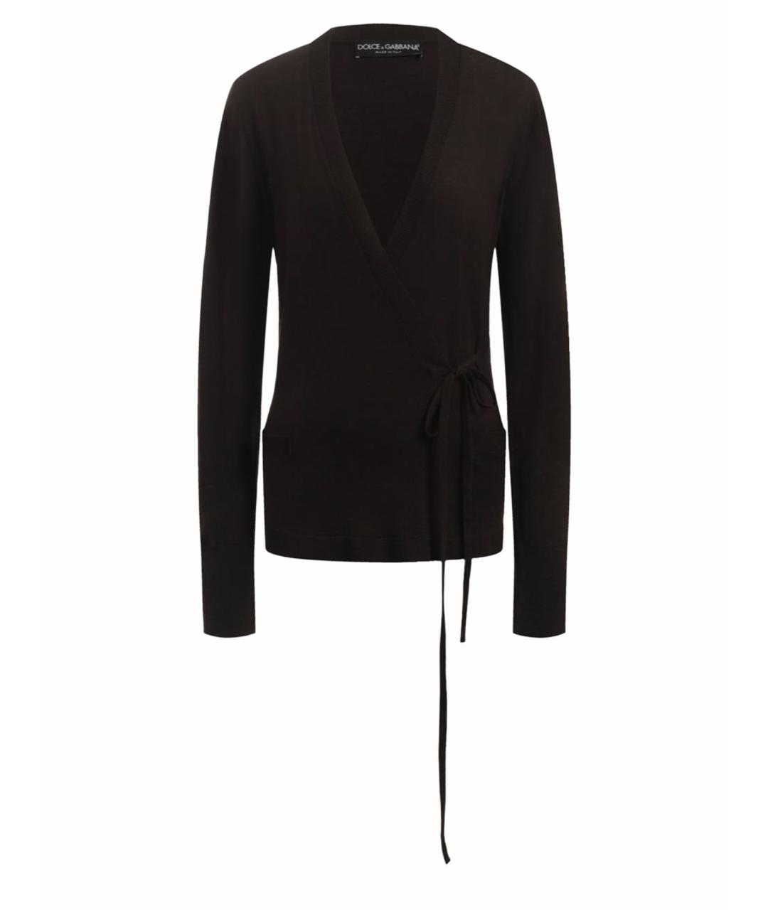 DOLCE&GABBANA Коричневый кардиган, фото 1