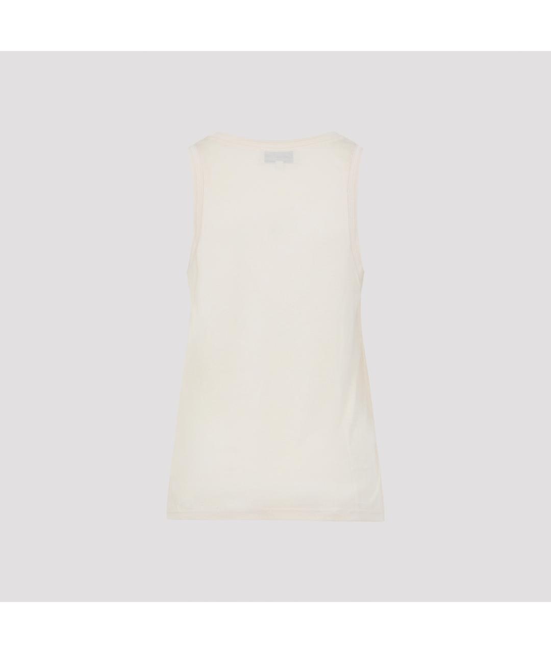 STUDIO NICHOLSON Белая майка, фото 4