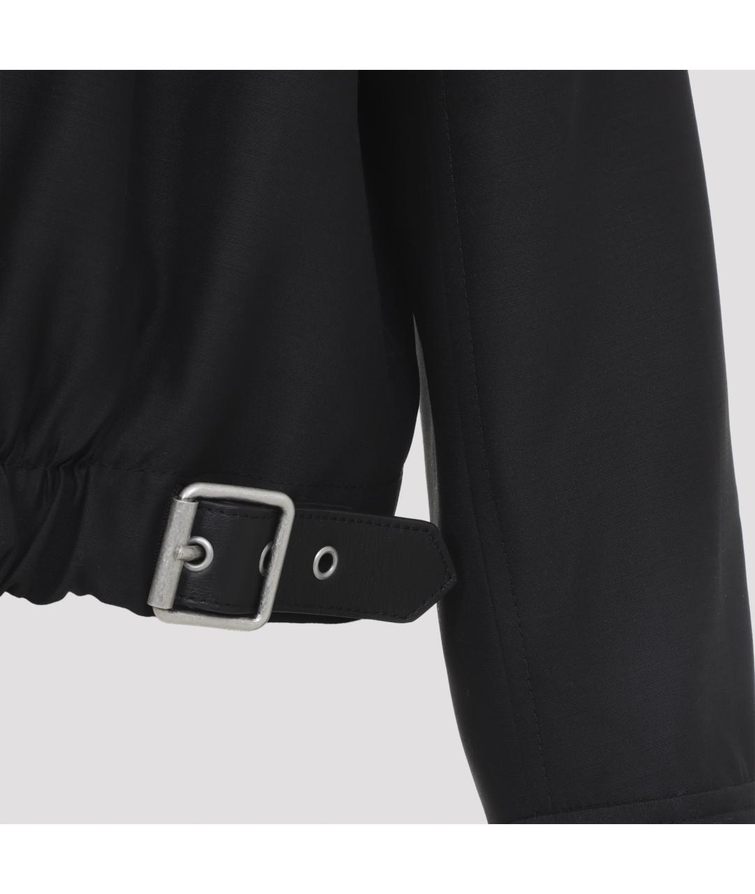 LOEWE Черная шерстяная куртка, фото 6