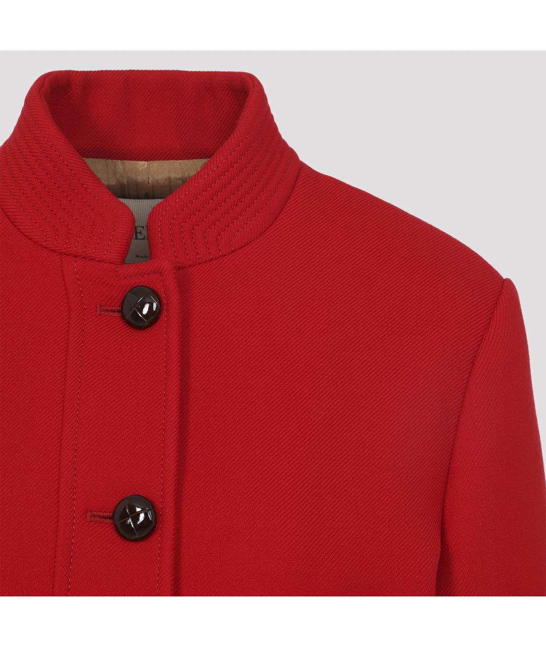 VALENTINO Красная шерстяная куртка, фото 6