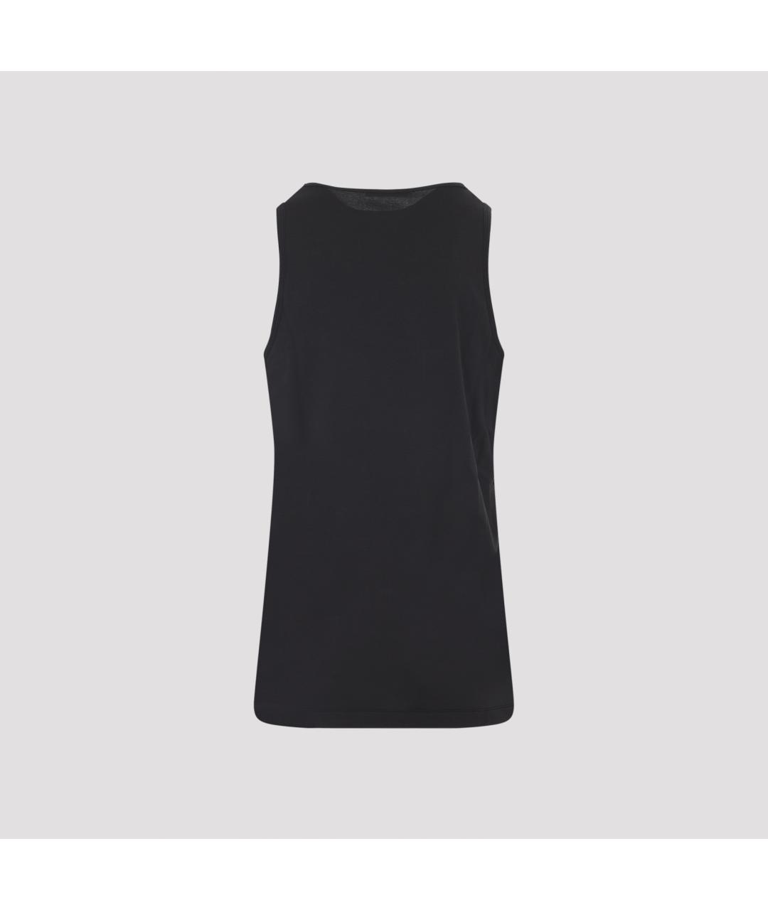 LEMAIRE Темно-синяя хлопковая майка, фото 4