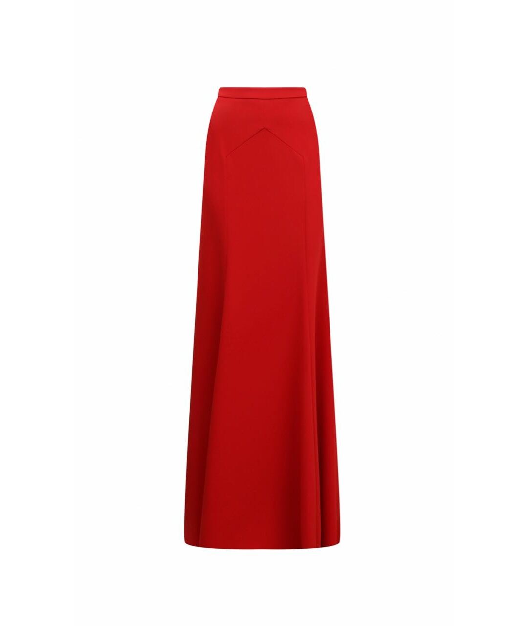 BOUTIQUE MOSCHINO Красная ацетатная юбка макси, фото 1