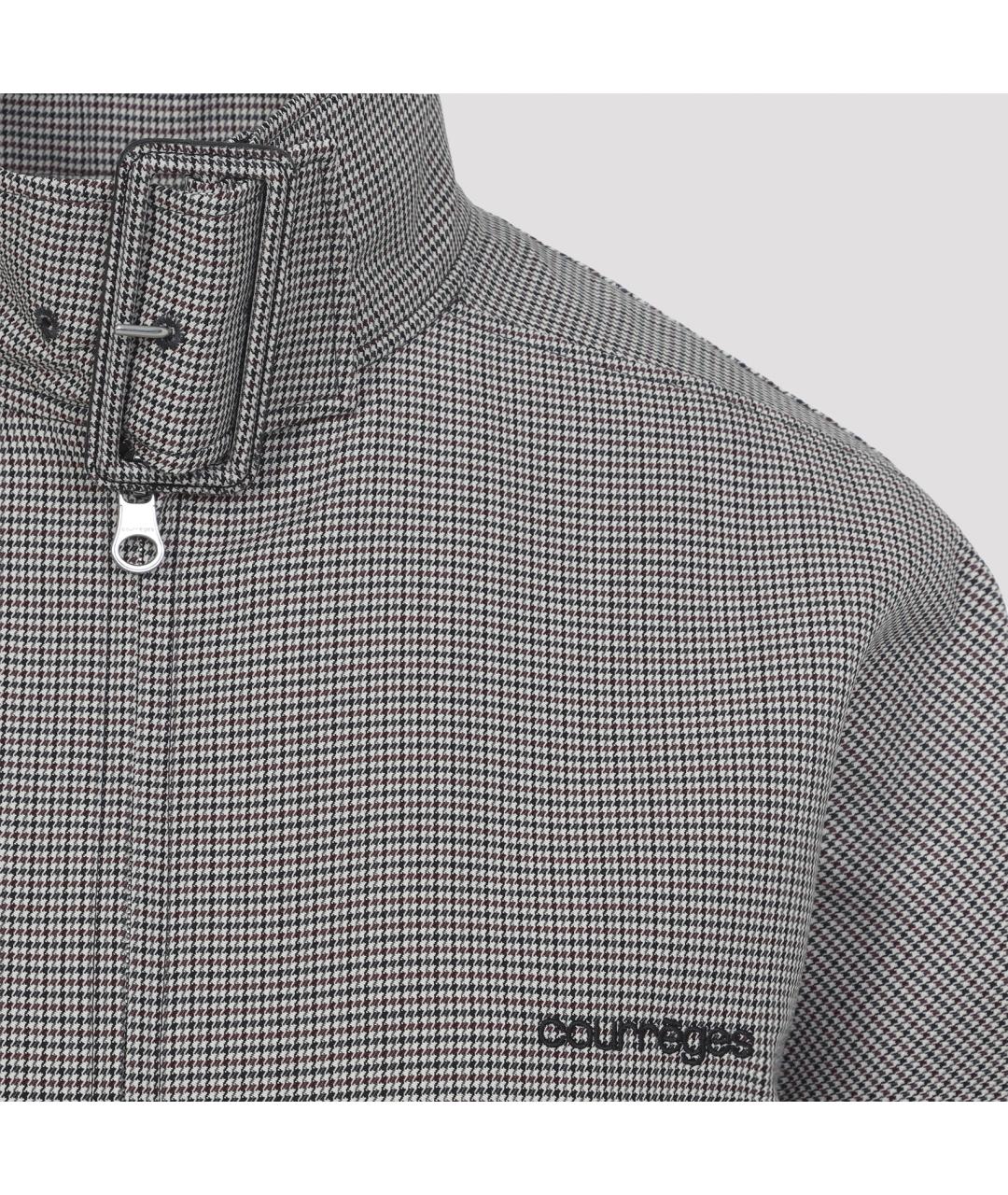 COURREGES Мульти шерстяная куртка, фото 6