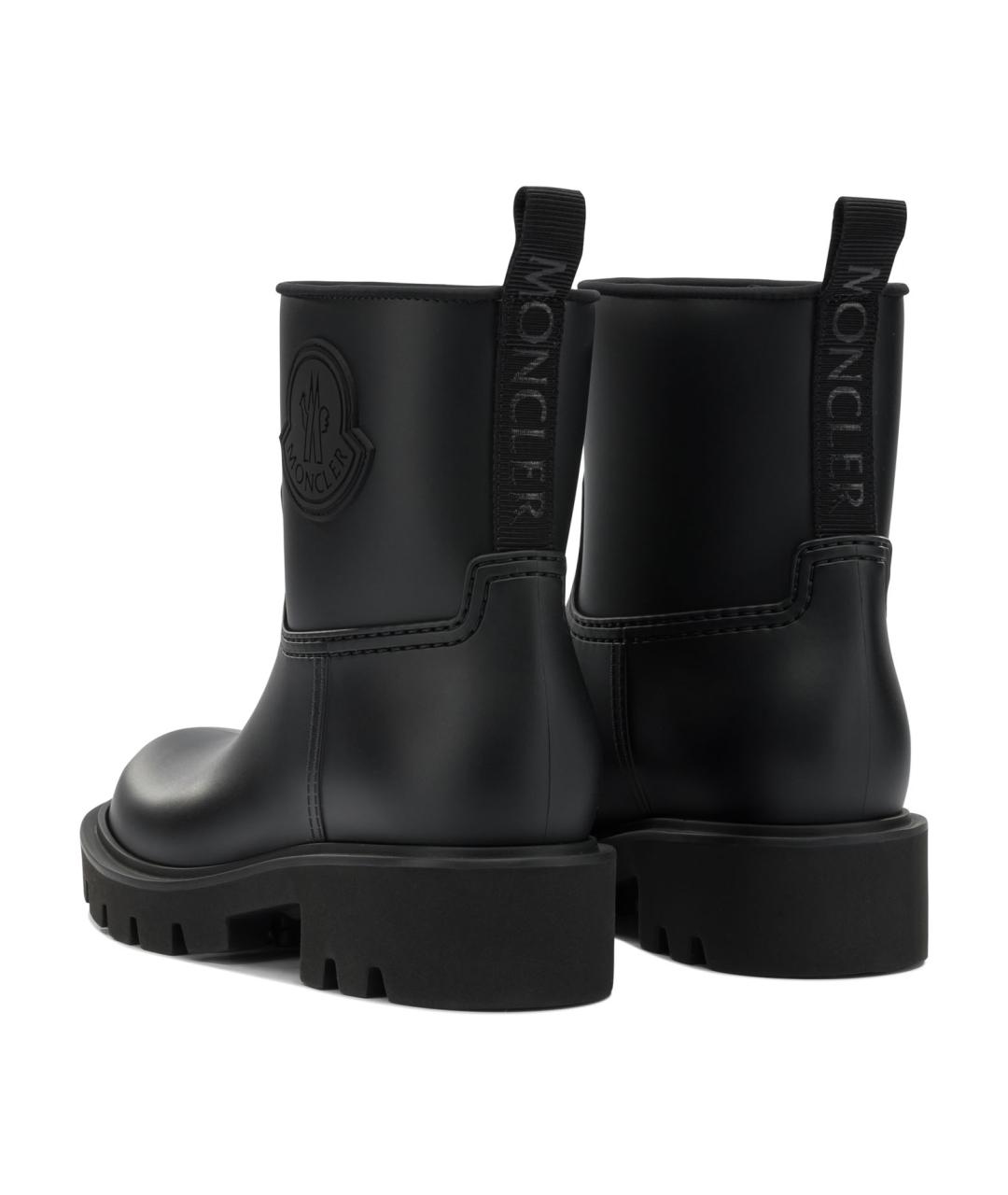 MONCLER Черные ботинки, фото 4