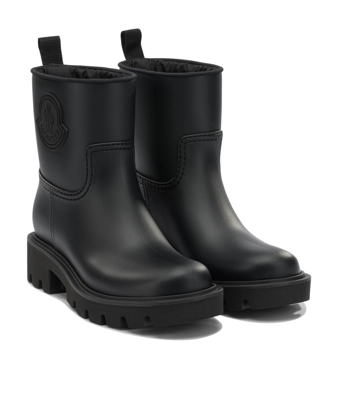 MONCLER Черные ботинки, фото 2