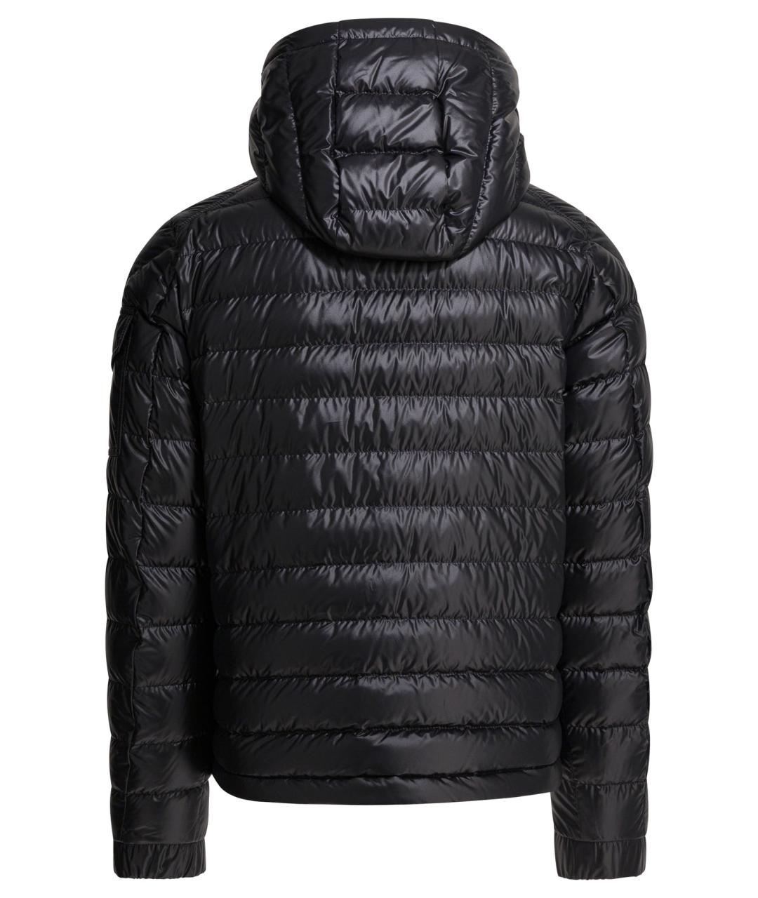 MONCLER Черная полиэстеровая куртка, фото 2
