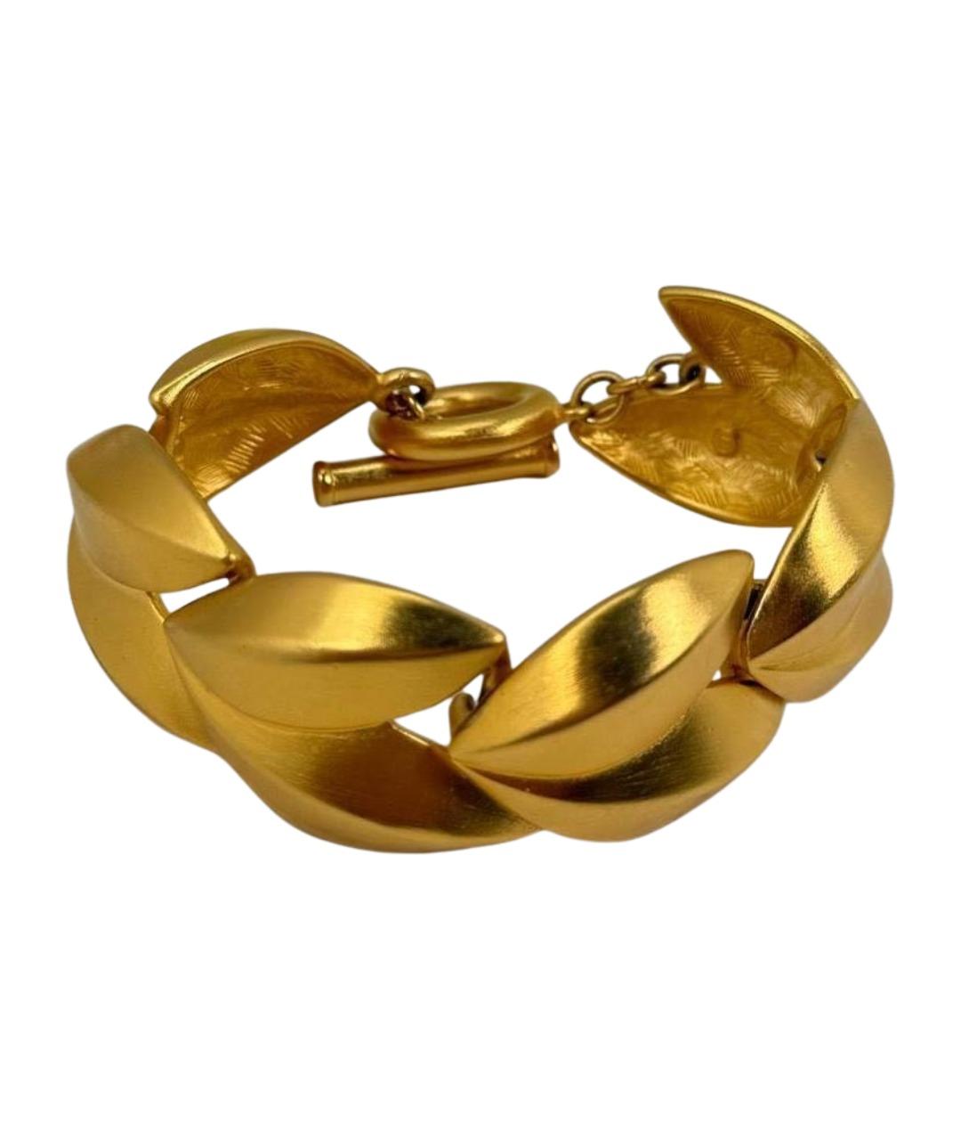 GIVENCHY Золотой металлический браслет, фото 1