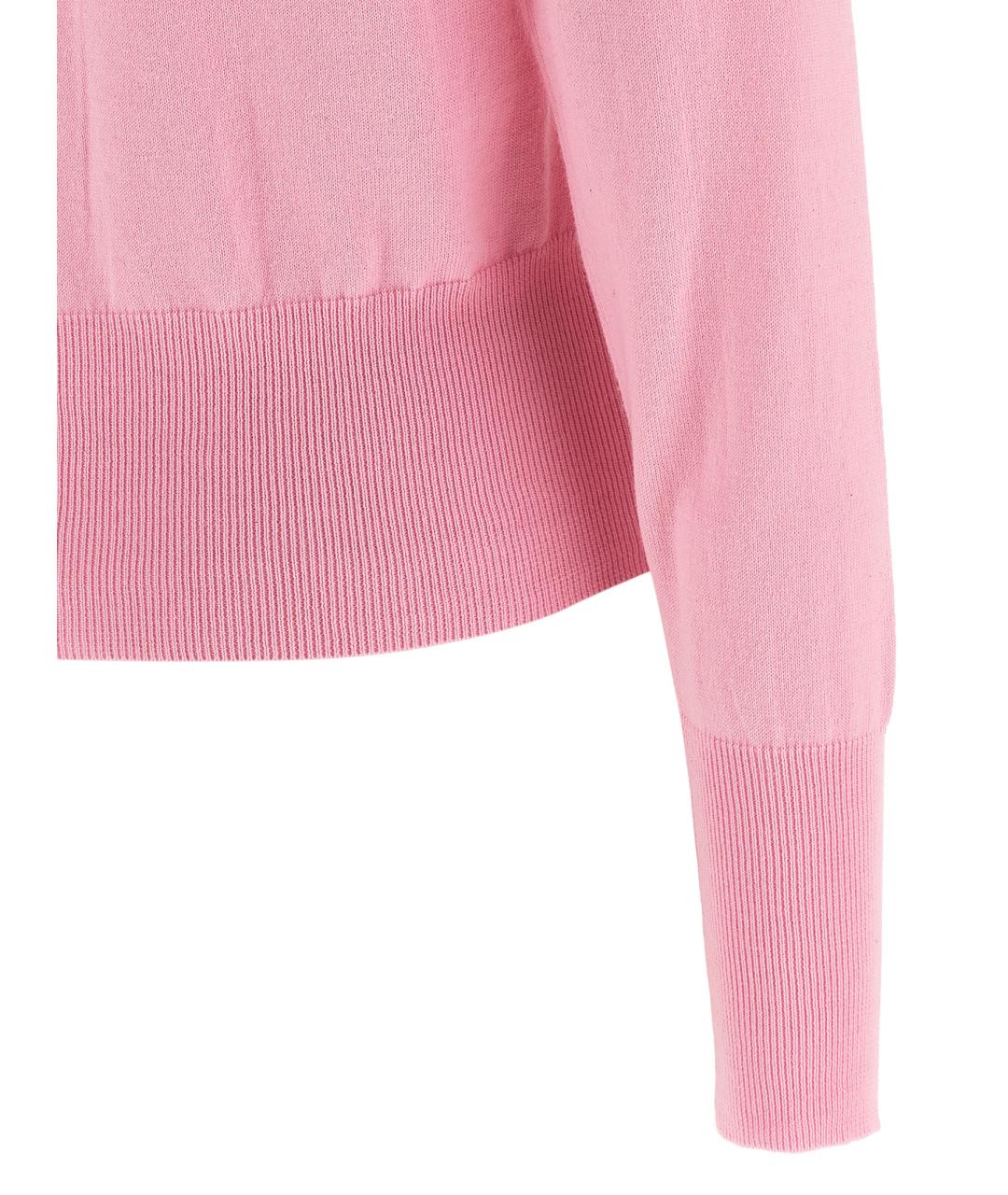 VIVIENNE WESTWOOD Розовый шерстяной кардиган, фото 4