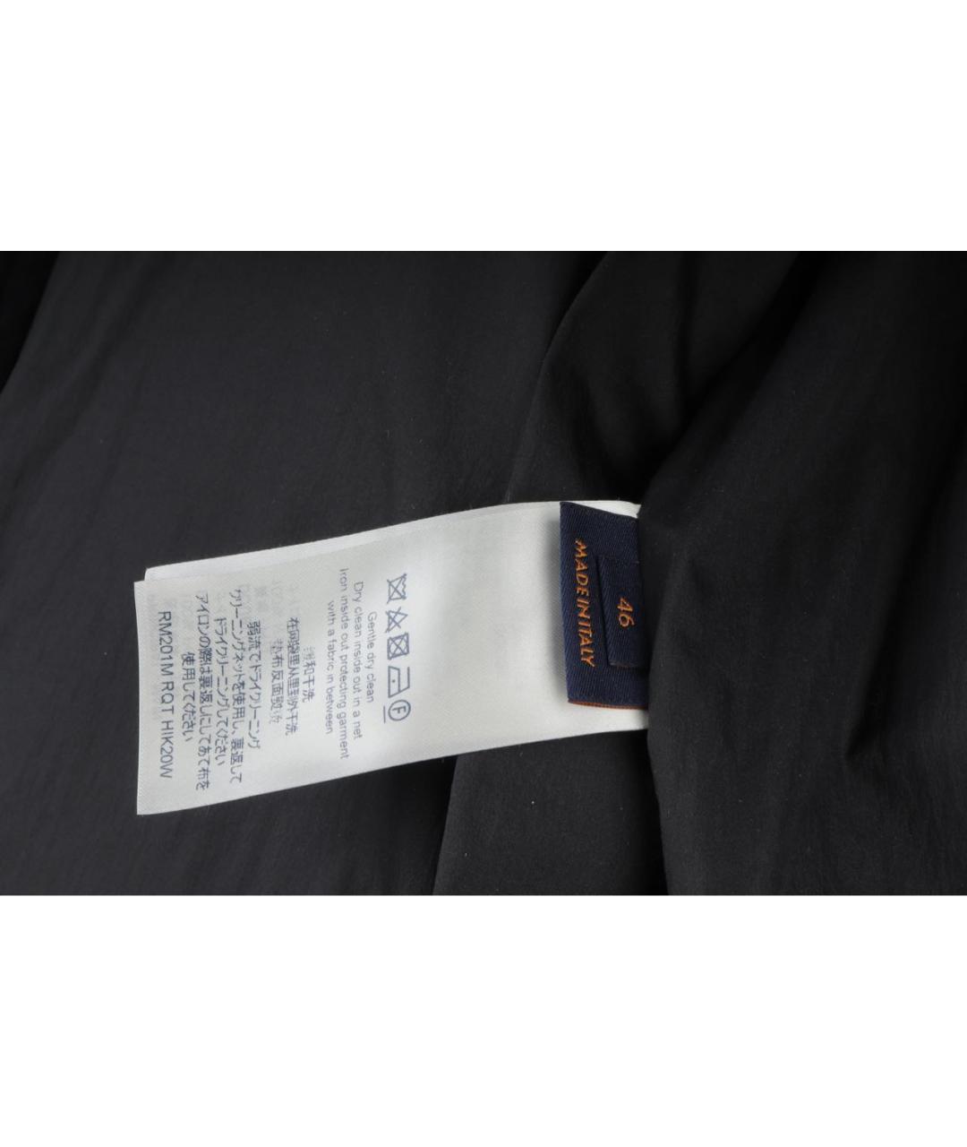 LOUIS VUITTON Черный полиамидовый пуховик, фото 7