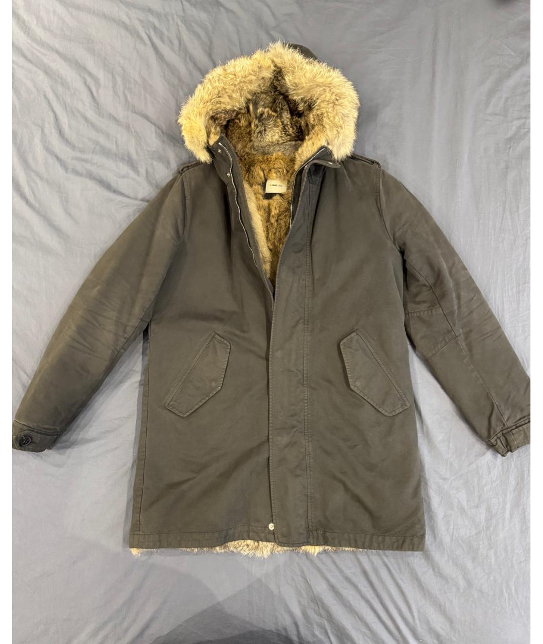 LEMPELIUS Серая хлопковая парка, фото 6