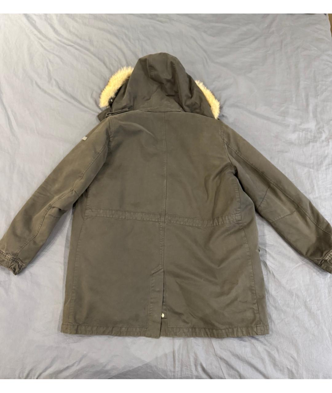 LEMPELIUS Серая хлопковая парка, фото 4