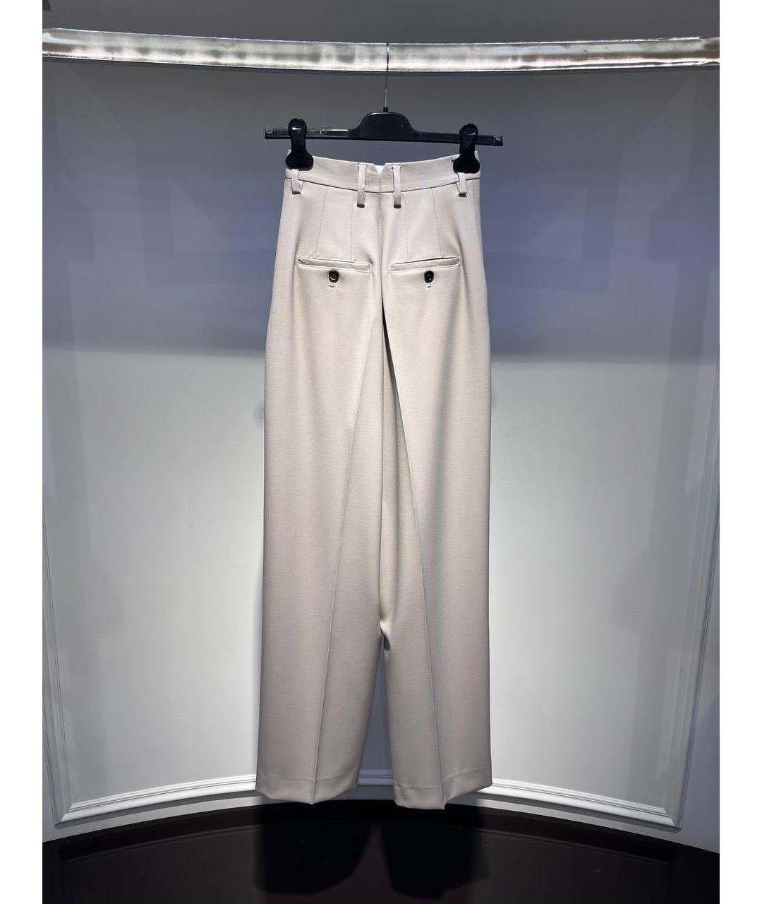 Ami Paris Бежевые брюки широкие, фото 2