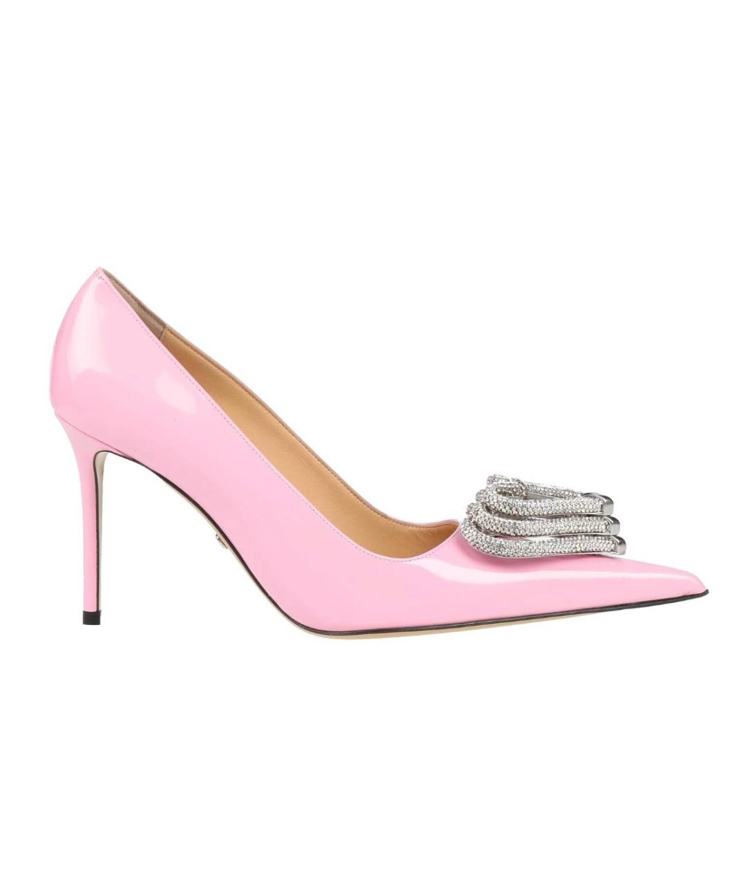 MACH&MACH Розовые туфли из лакированной кожи, фото 1