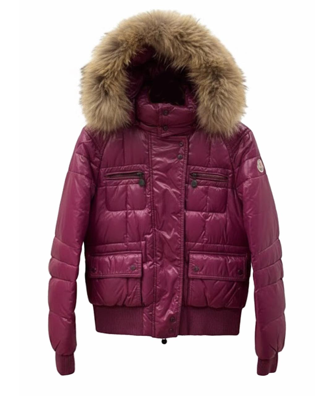 MONCLER Фиолетовый пуховик, фото 1