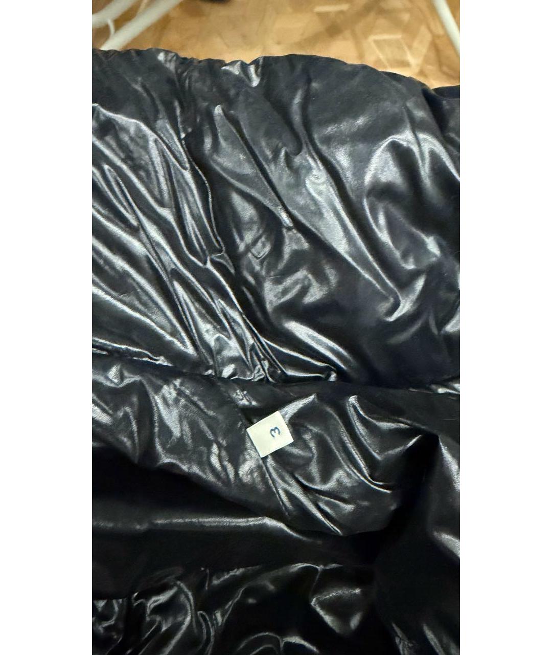 MONCLER Черный пуховик, фото 6