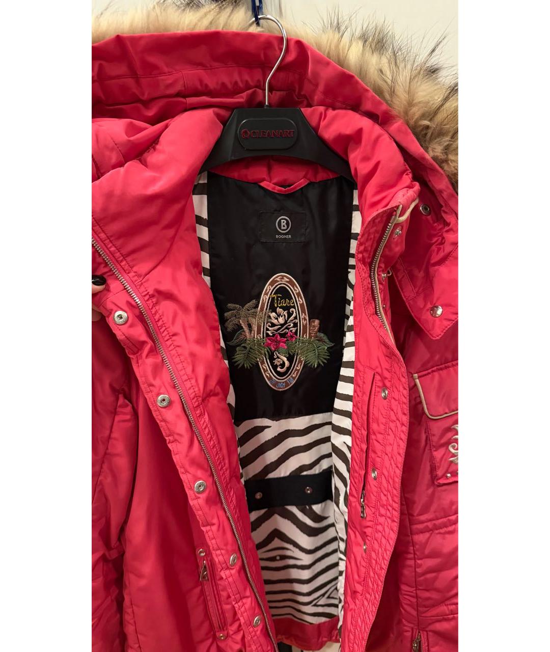 BOGNER Розовый пуховик, фото 6