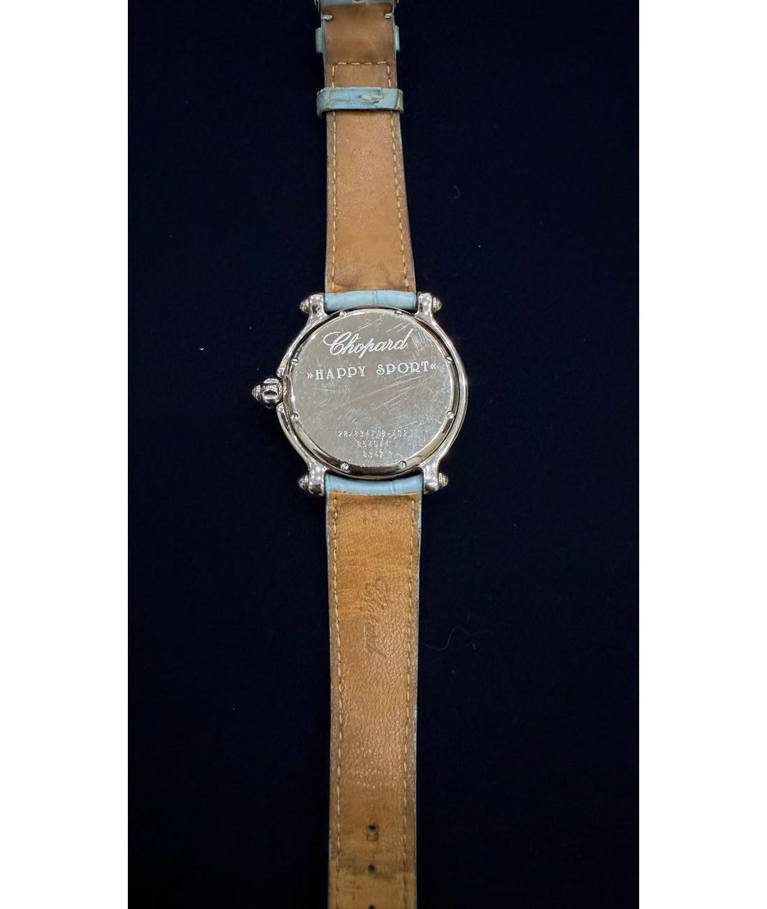 CHOPARD Черные часы из экзотической кожи, фото 2