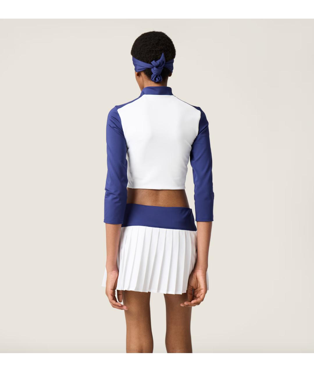 MIU MIU Синий полиэстеровый спортивные костюмы, фото 4