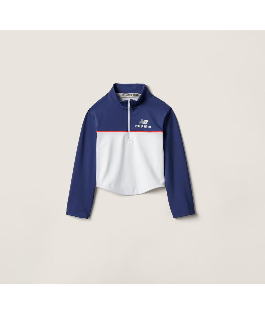 MIU MIU Синий полиэстеровый спортивные костюмы, фото 5