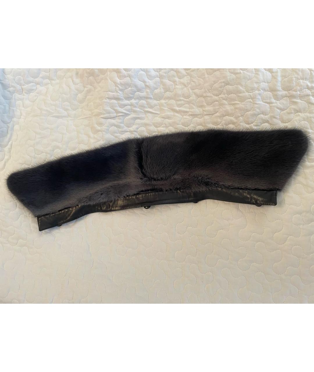 FENDI Черная кожаная куртка, фото 5