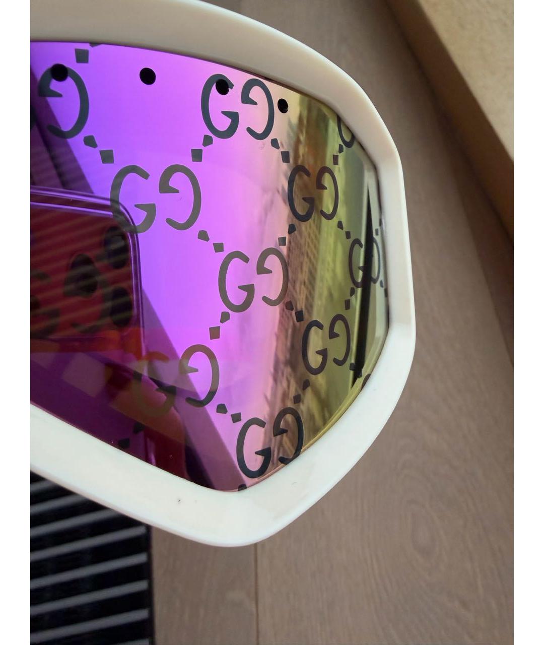 GUCCI Мульти пластиковые солнцезащитные очки, фото 6