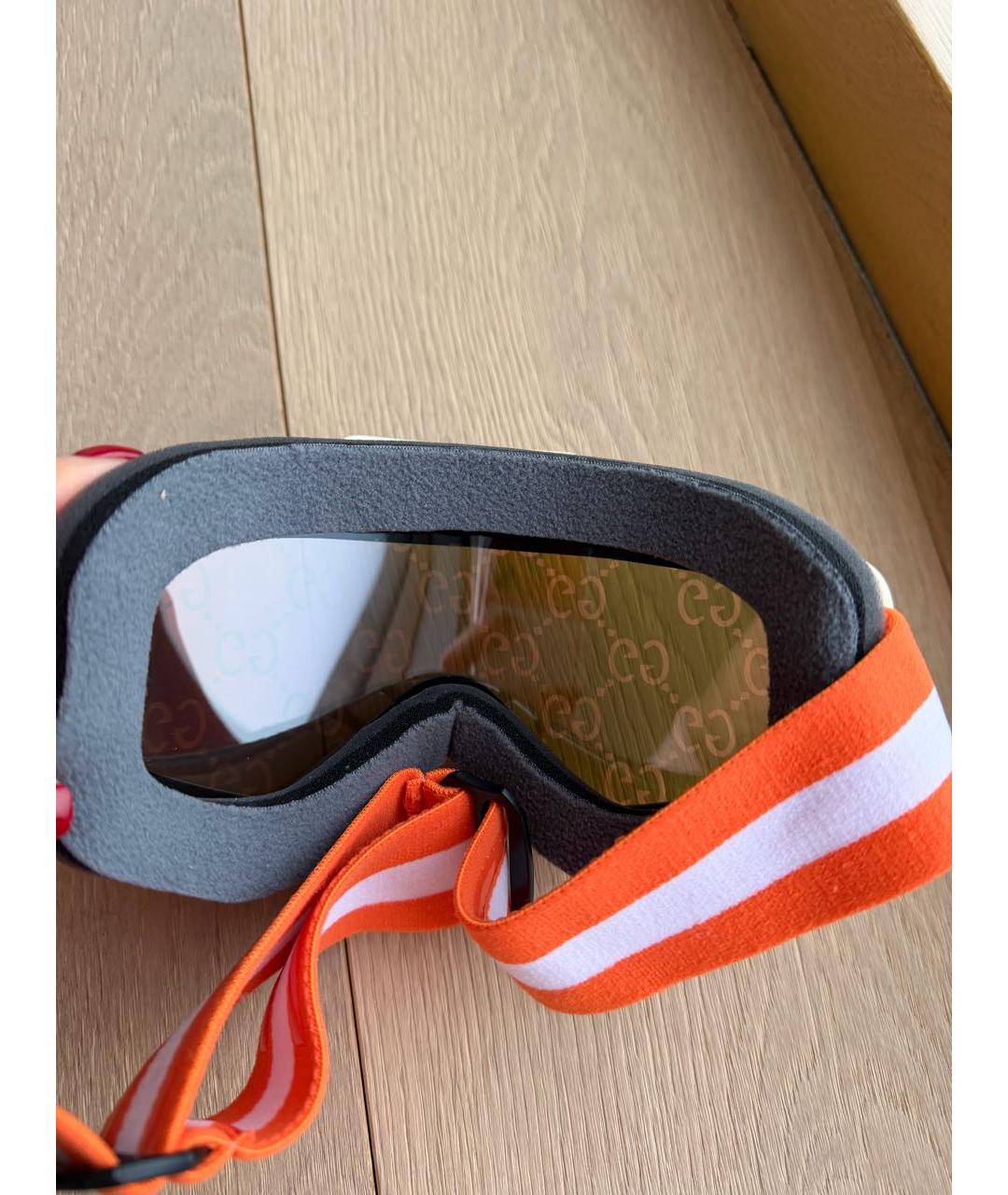 GUCCI Мульти пластиковые солнцезащитные очки, фото 4