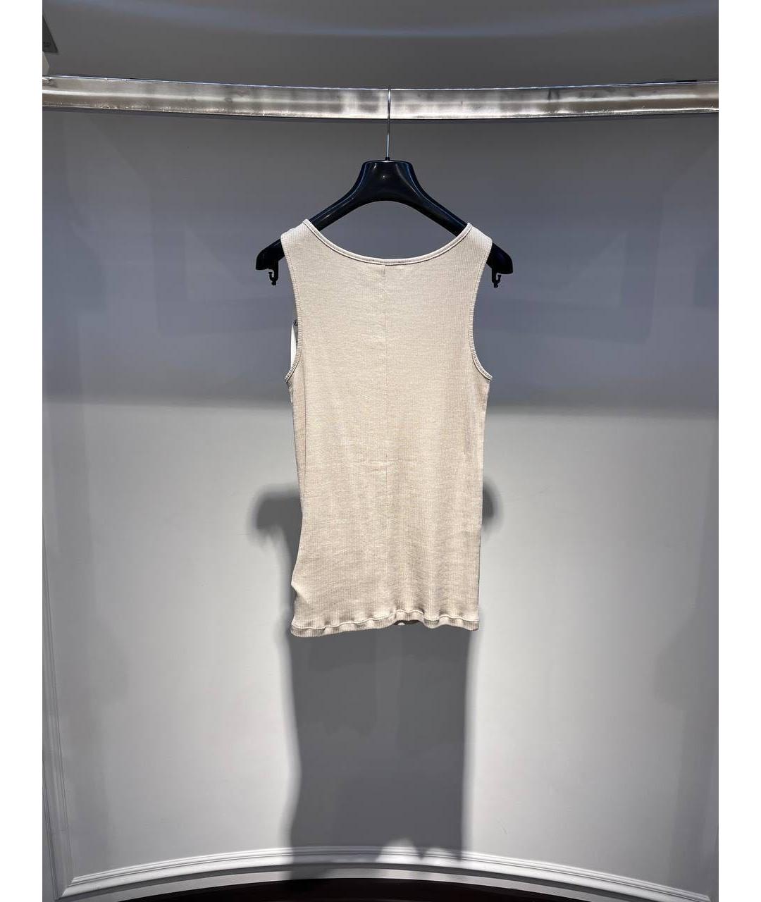 Ami Paris Бежевая майка, фото 2