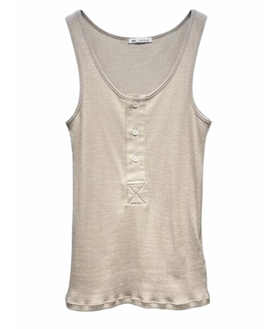 Ami Paris Бежевая майка, фото 1