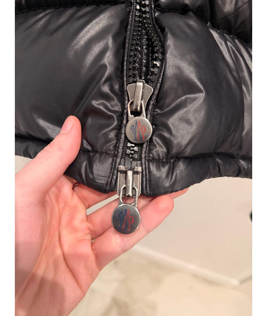 MONCLER Черная куртка, фото 4