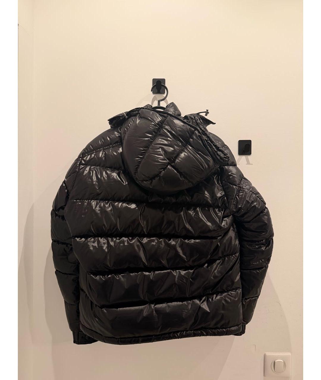 MONCLER Черная куртка, фото 2