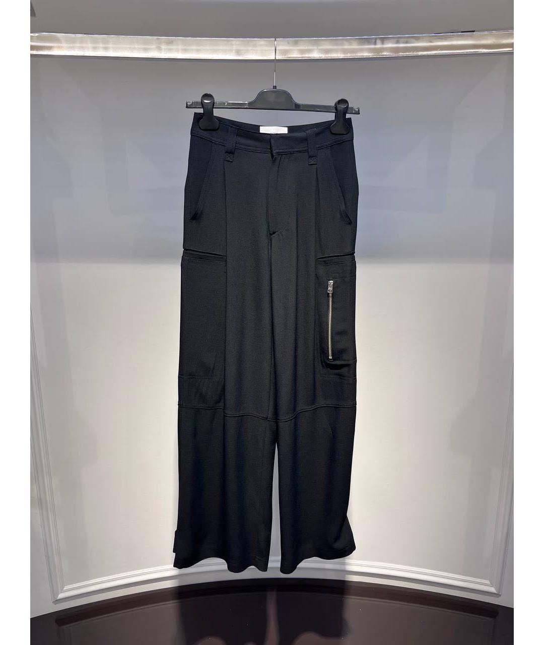 Ami Paris Черные брюки широкие, фото 2