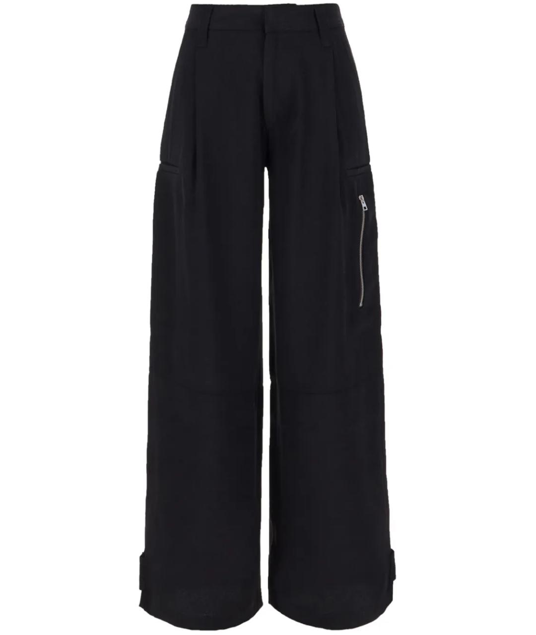 Ami Paris Черные брюки широкие, фото 1