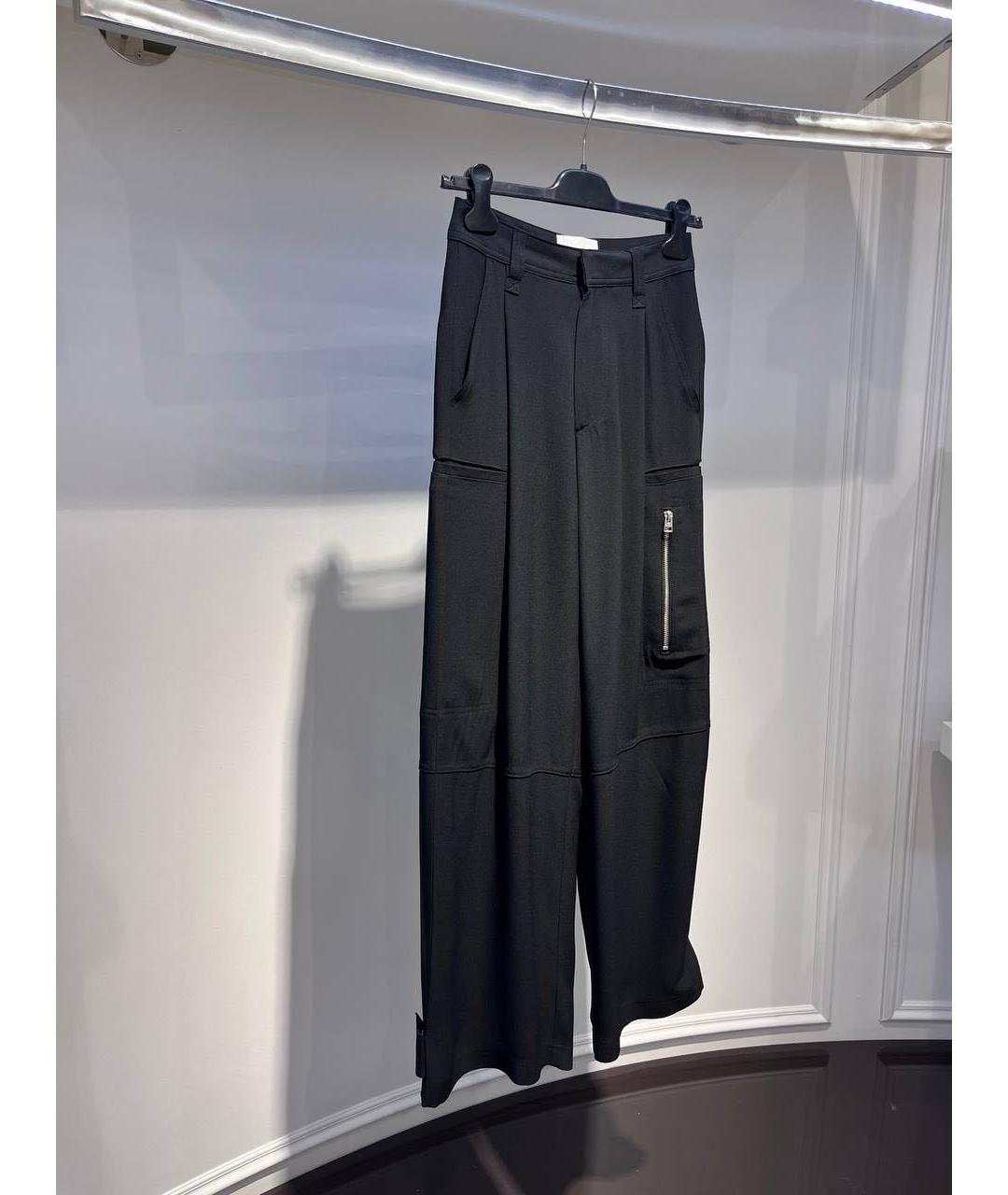 Ami Paris Черные брюки широкие, фото 4