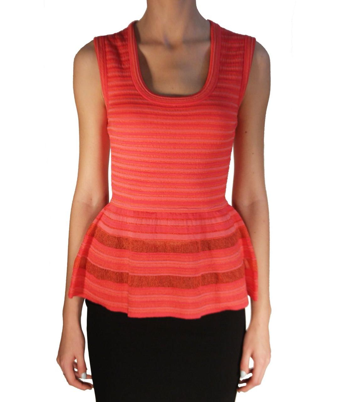 MISSONI Коралловый хлопковый джемпер / свитер, фото 2