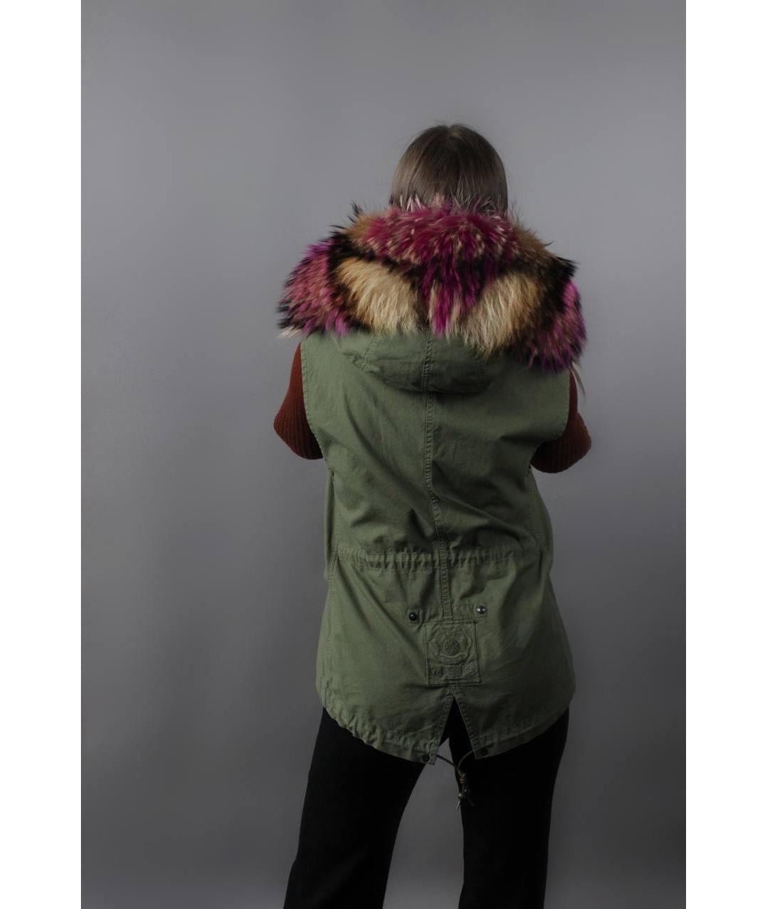 MR & MRS ITALY Хаки хлопковый жилет, фото 7