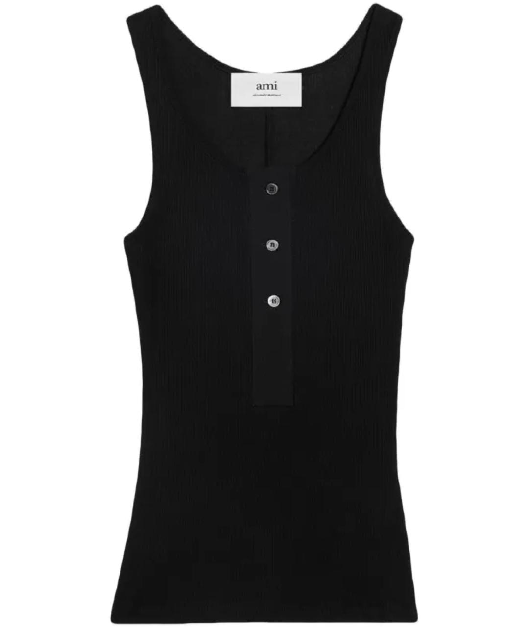 Ami Paris Черная майка, фото 1