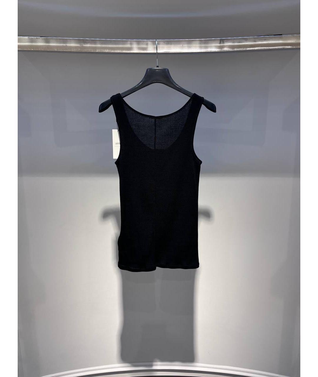 Ami Paris Черная майка, фото 3