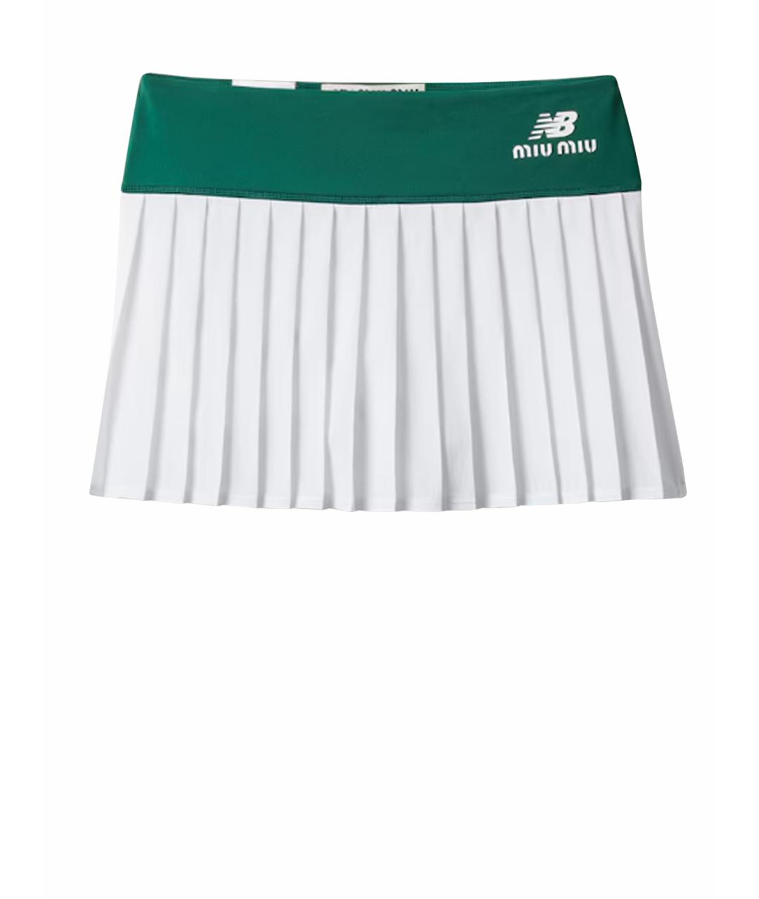 MIU MIU Белый полиэстеровый спортивные костюмы, фото 2