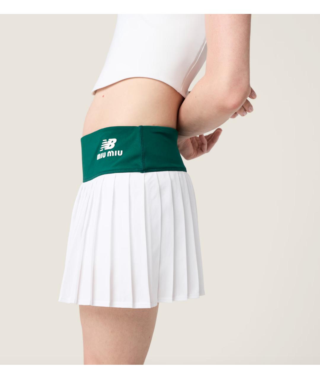 MIU MIU Белый полиэстеровый спортивные костюмы, фото 5