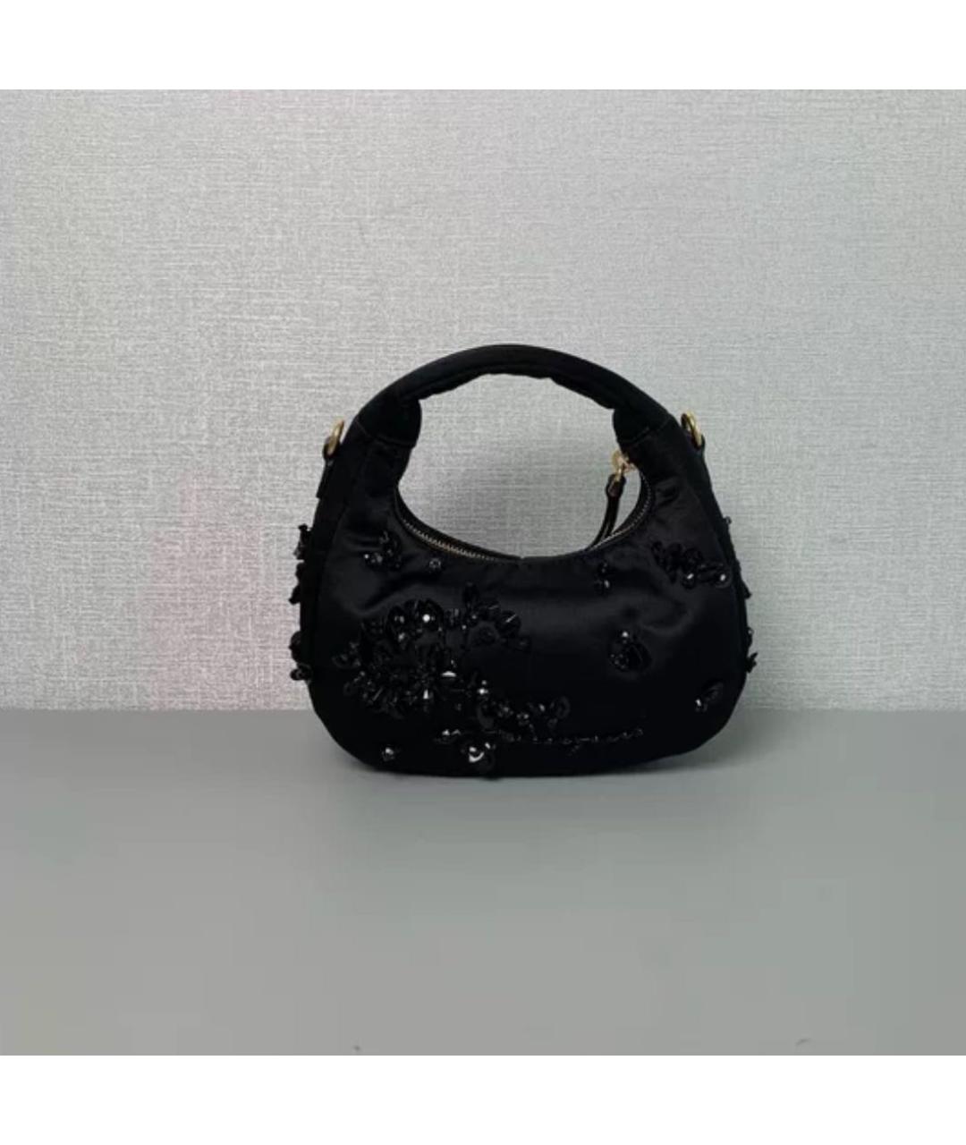 MIU MIU Черная сумка с короткими ручками, фото 3