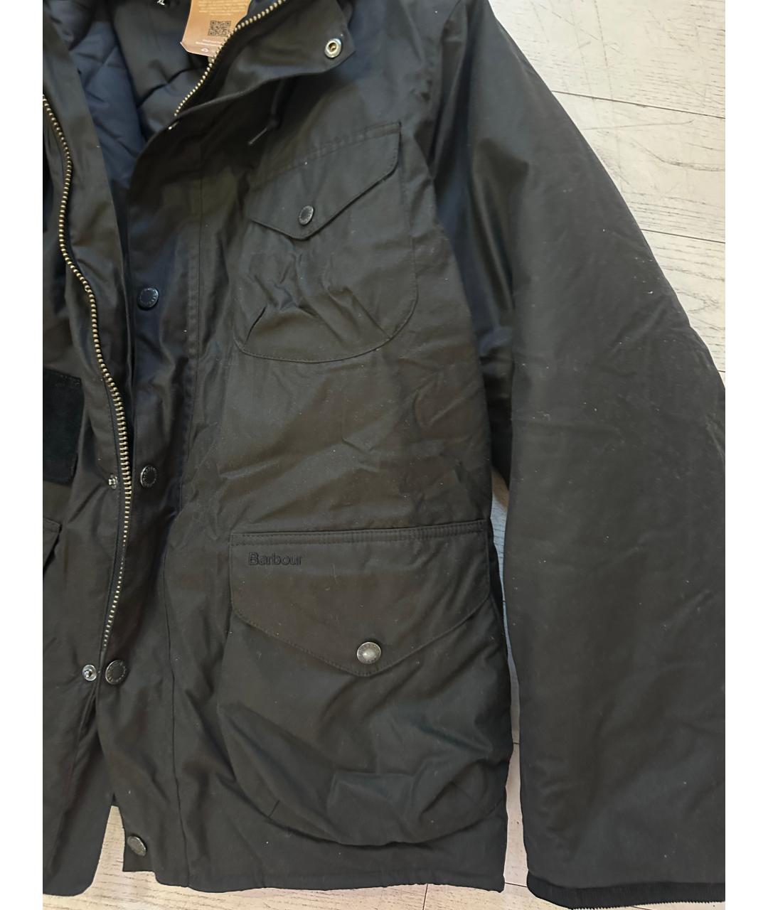 BARBOUR Темно-синяя куртка, фото 8