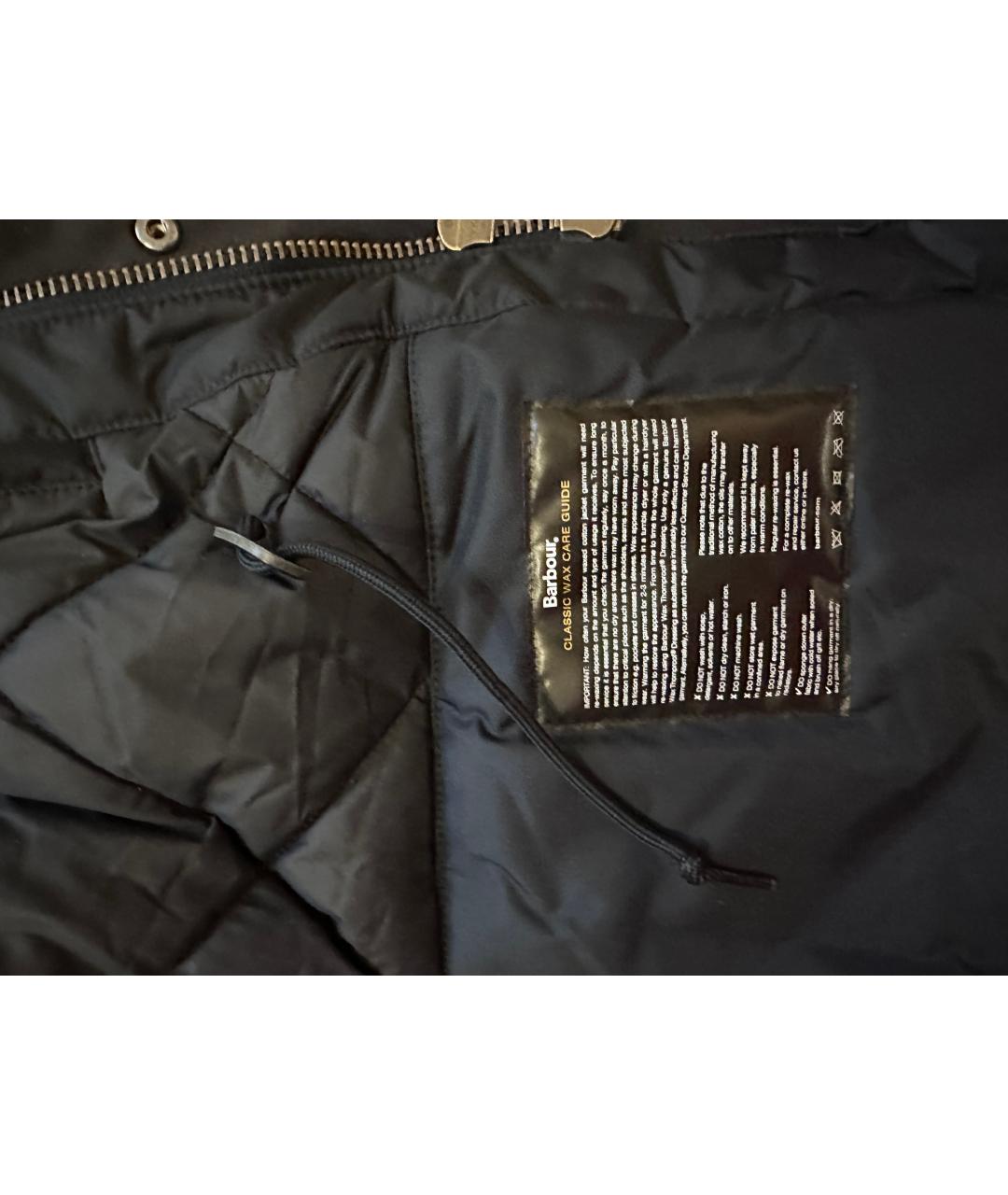 BARBOUR Темно-синяя куртка, фото 6